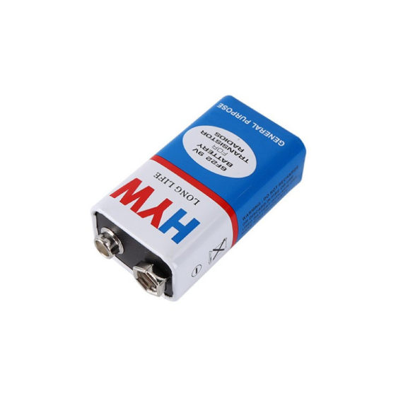 Line meter 9V battery high capacity multimeter battery smoke detector square battery 6F22 alkaline 9V dry battery
