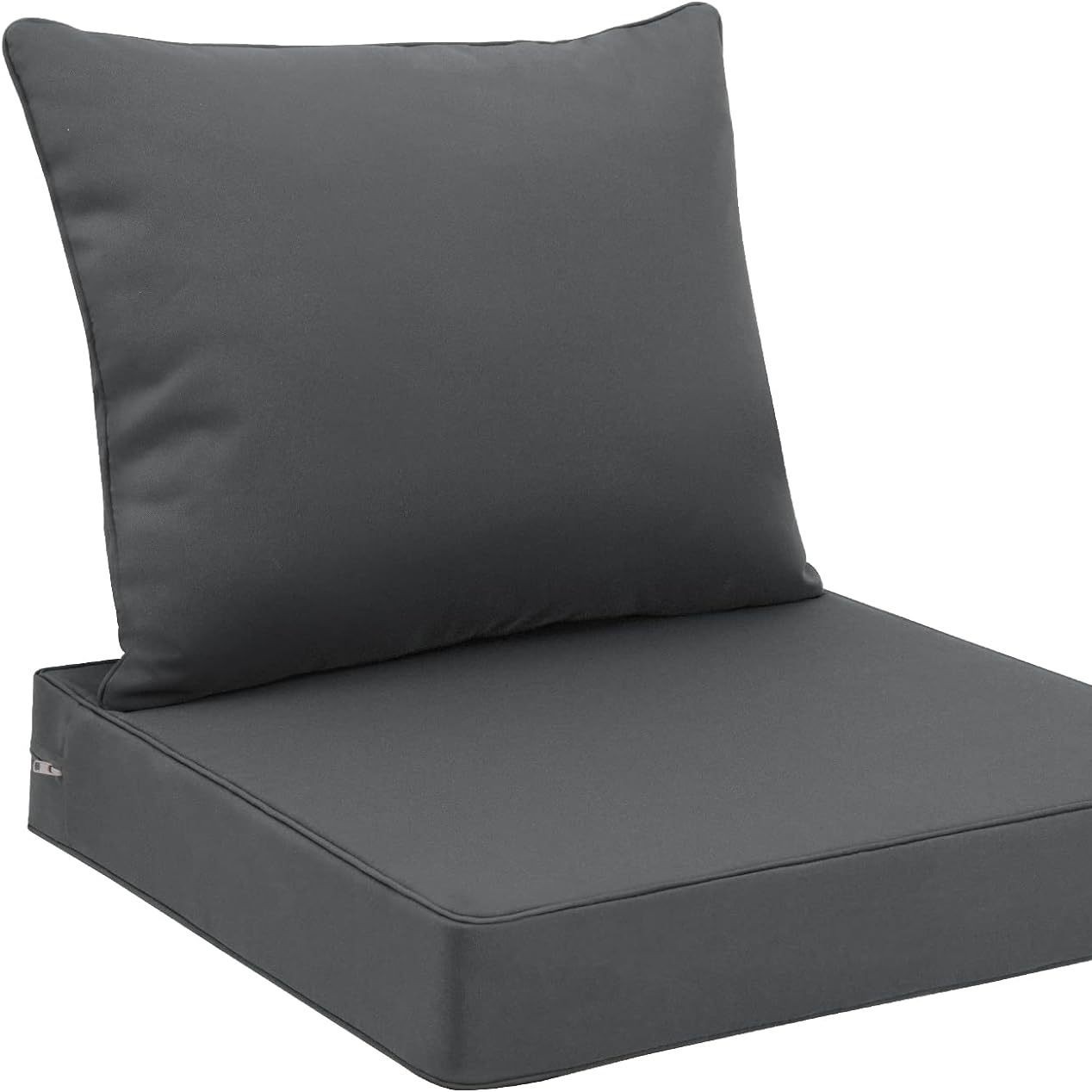 Cojín de muebles de patio transfronterizos almohada de esponja compresible almohada de asiento cojín de asiento de hogar al aire libre conjunto de almohada