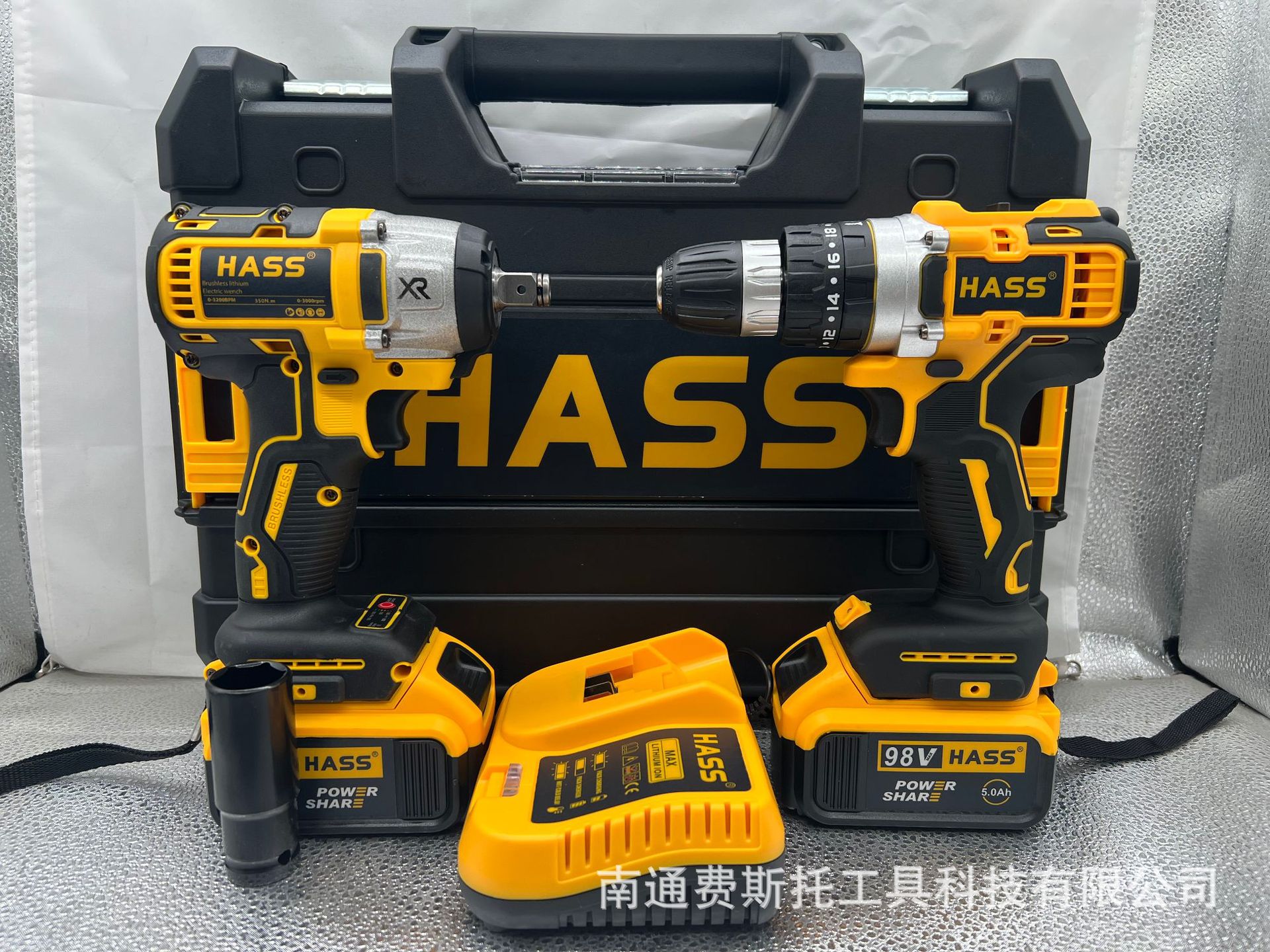 无刷电钻角磨机起子机电动扳手锂电钻冲击钻电动工具套装工具套装