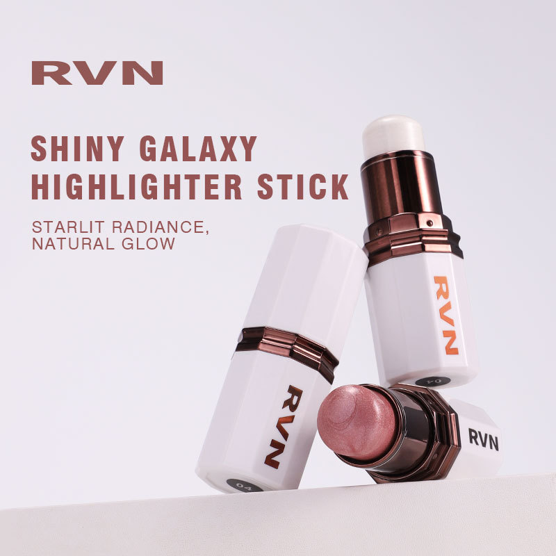 RVN brillante galaxia barra de brillo, crema de agua brillante, brillo facial perlado, maquillaje transfronterizo al por mayor en Europa y América