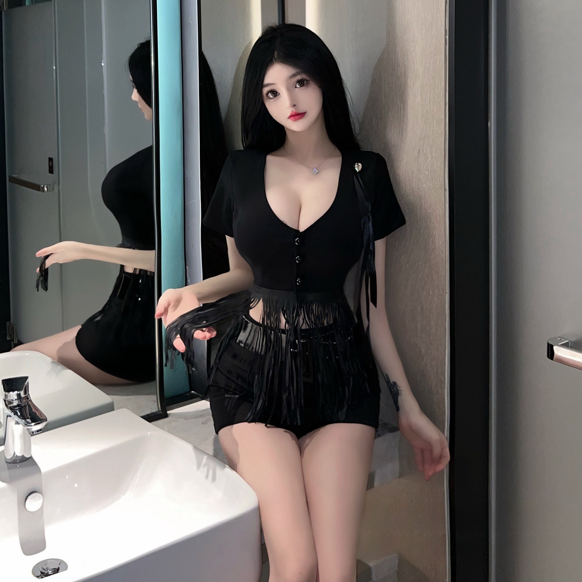 Underwear Sexy Policewoman Cos Uniform Suit Seductive Stewardess Outfit European and American Style Royal Sister Ol Secretary Outfit