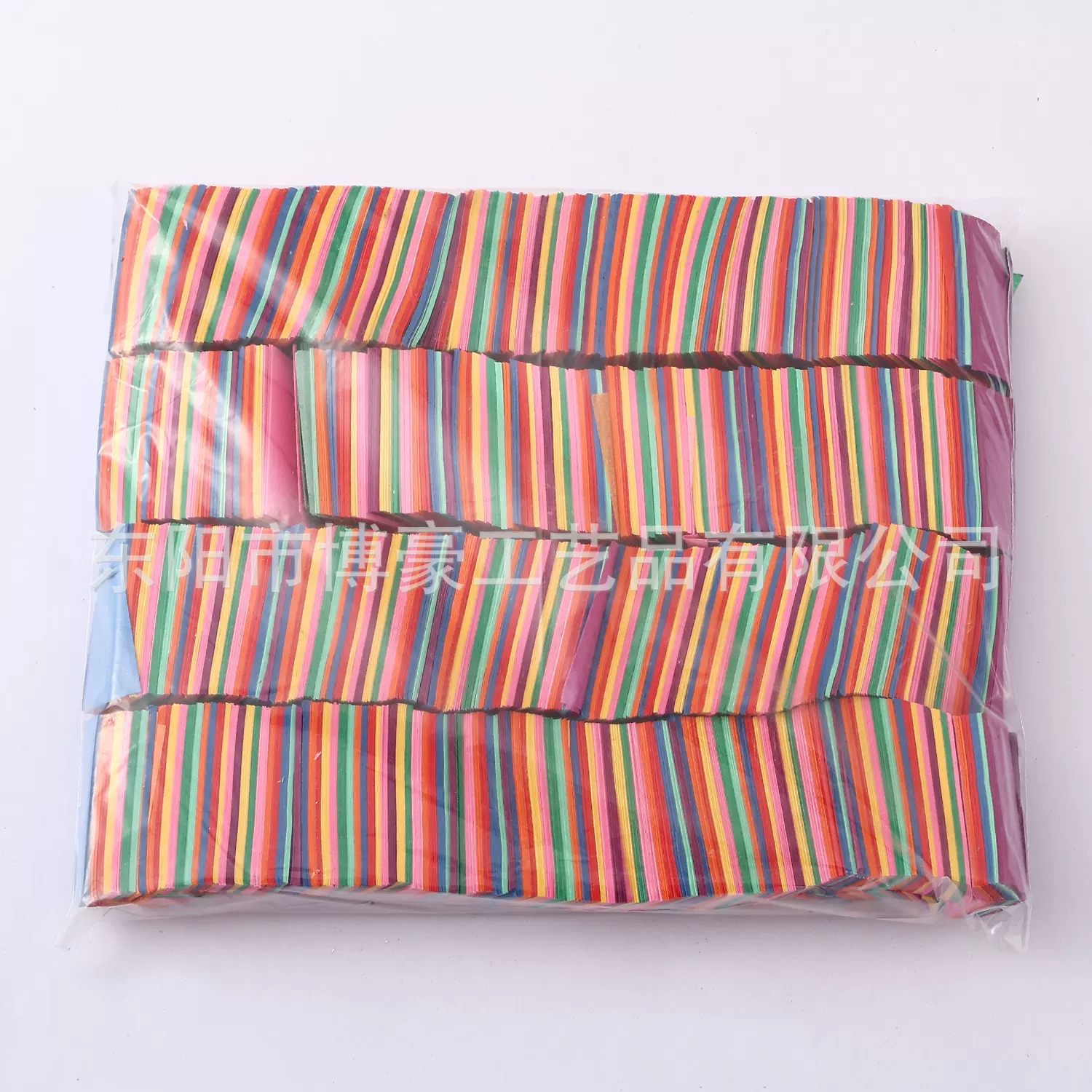 彩色气氛派对氛围营造方形纸片气球填充物纯色彩纸礼花筒闪片