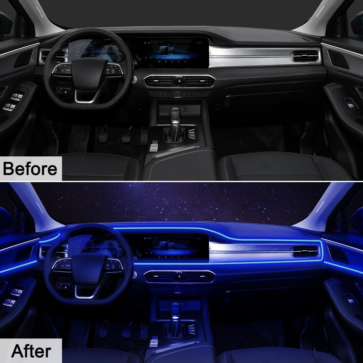 Source Factory Led Car Ambient Light USB Connector Rgb Interior Decoration Light Strip Large Quantity, Excellent Price