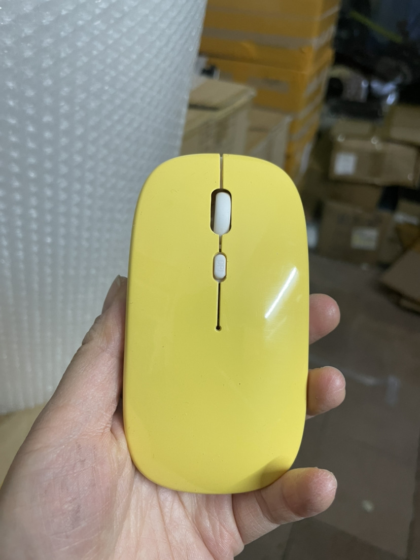 Fábrica directa transfronteriza nueva carga Bluetooth dual modo inalámbrico luminiscente computadora portátil de oficina ratón silencioso