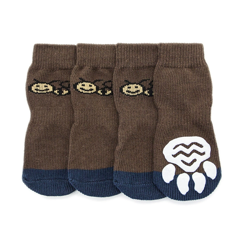 Носки для домашних животных, большой щенок, полноразмерные новые персонализированные модные Мультяшные трехмерные толстые Нескользящие хлопковые носки, чехол для ног кошек и собак