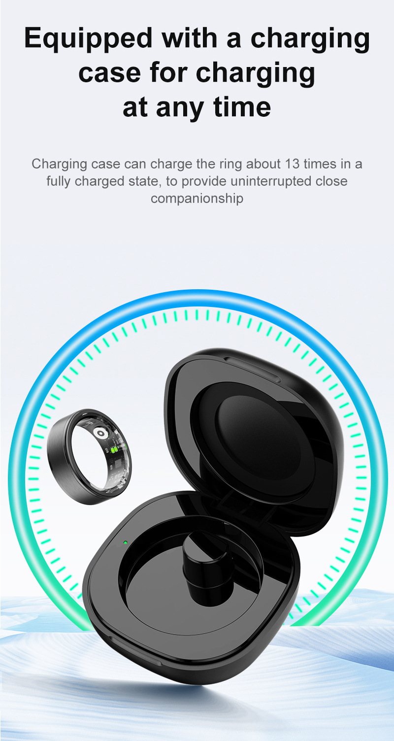 Smarter Ring Mit Herzfrequenz Schlaf Und Blutsauerstoffmessung_voghion.com
