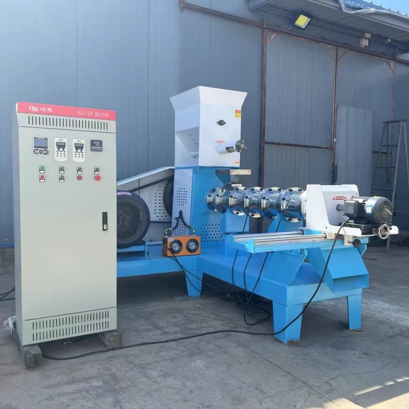 鱼饲料膨化机 狗粮猫粮饲料机