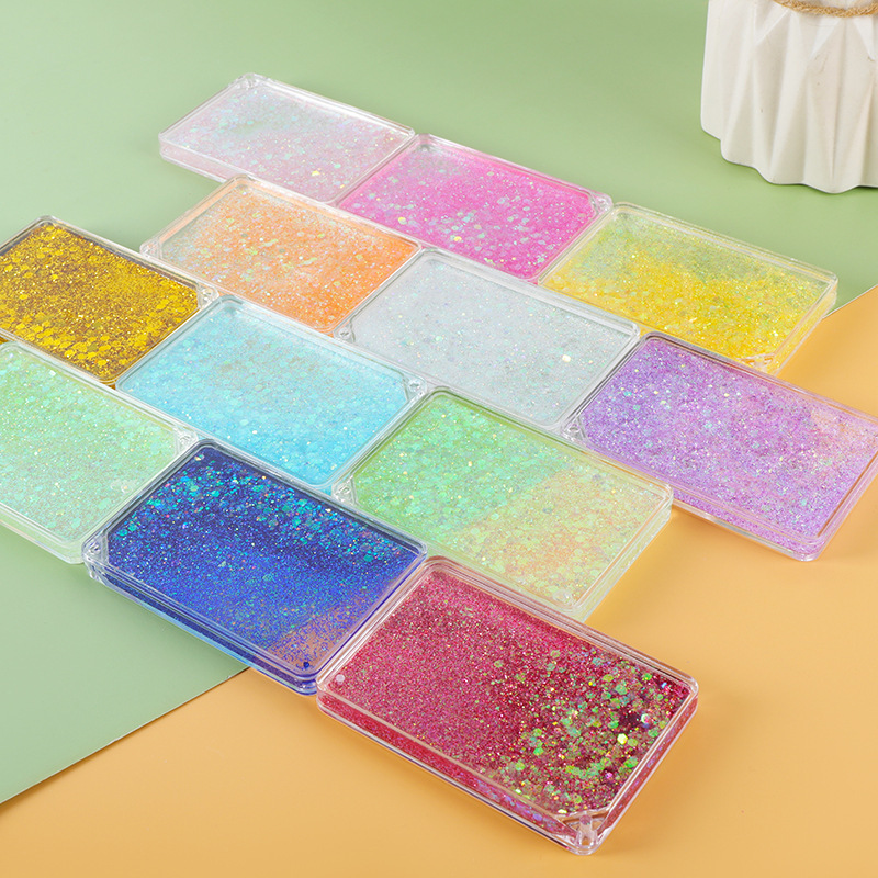 Sandlifting chuck mahjong ladrillo acrílico transparente ladrillo de tarjetas de mano cuenta especial para niñas diy tarjetas antiguas pegatinas baratas