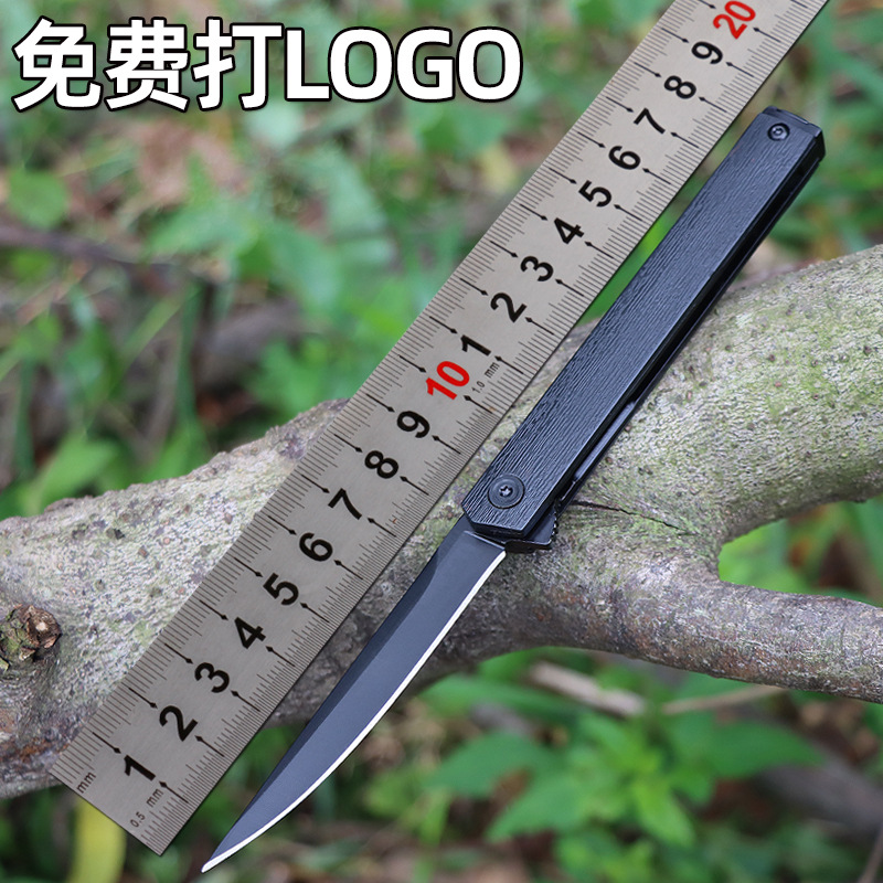 厂家现货一件代发5CR15MOV刃刀户外野营随身便携刀家用多功能折刀