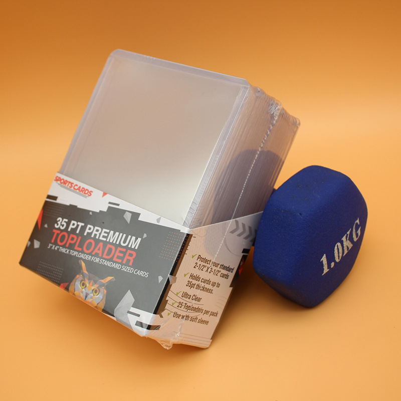 (Luz blanca) 25 cartón sello de plástico