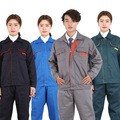 Wholesale wholesale spring and autumn long sleeve work labor clothing polyester cotton factory tooling workshop factory clothing jacket in stock