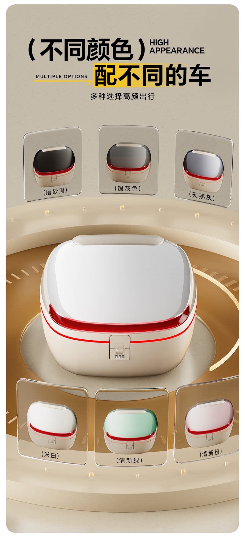 Universal electric scooter tail box, suitable for Aima, Yadi, and Tailing models, with large capacity battery and backrest