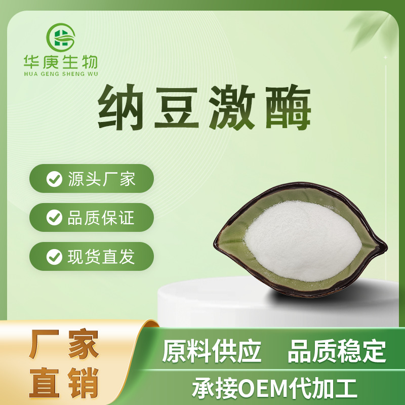 纳豆激酶 20000FU/g 纳豆提取物 纳豆发酵来源 100g/袋 现货包邮