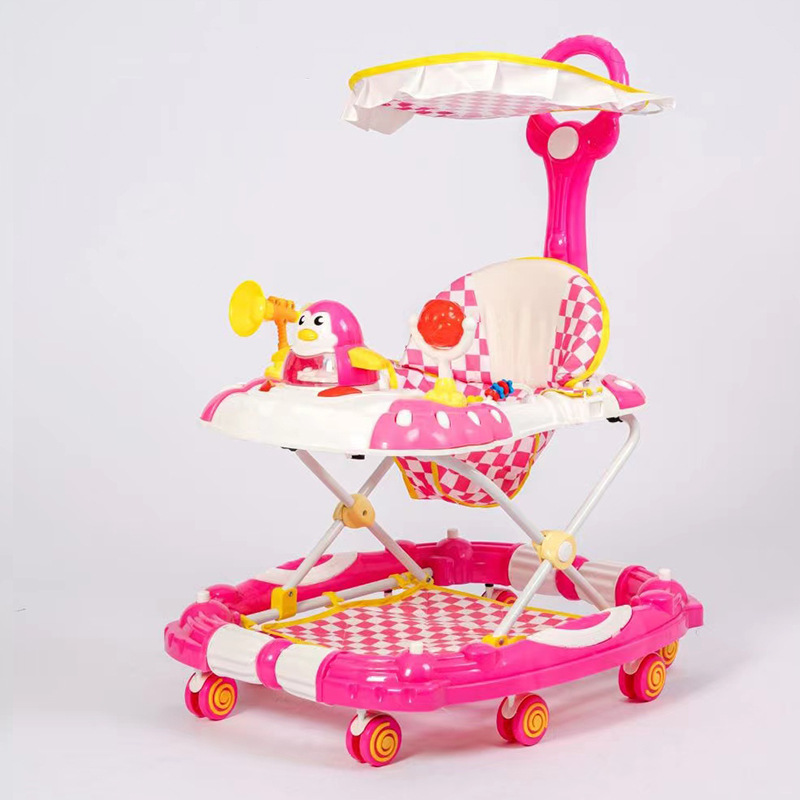 Baby Walker anti-o-pierna multi-funcional anti-caída anti-vuelco ayuda carro variable mecedora caballo al por mayor