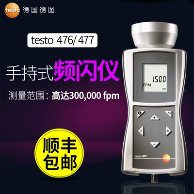 Testo 476 əl stroboskopu Testo477 flaş taxometr kontaktsız ölçmə