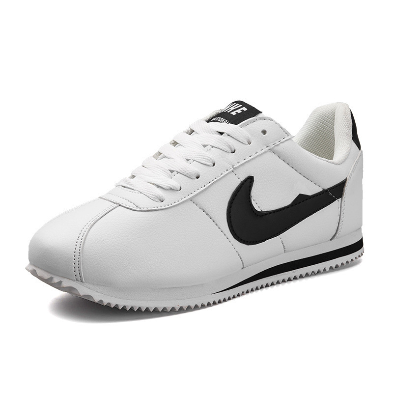 Aj cuatro estaciones nuevas parejas Gump zapatos hombres y mujeres zapatos blancos pequeños zapatos deportivos casuales zapatos de carrera Fuerza Aérea No. 1