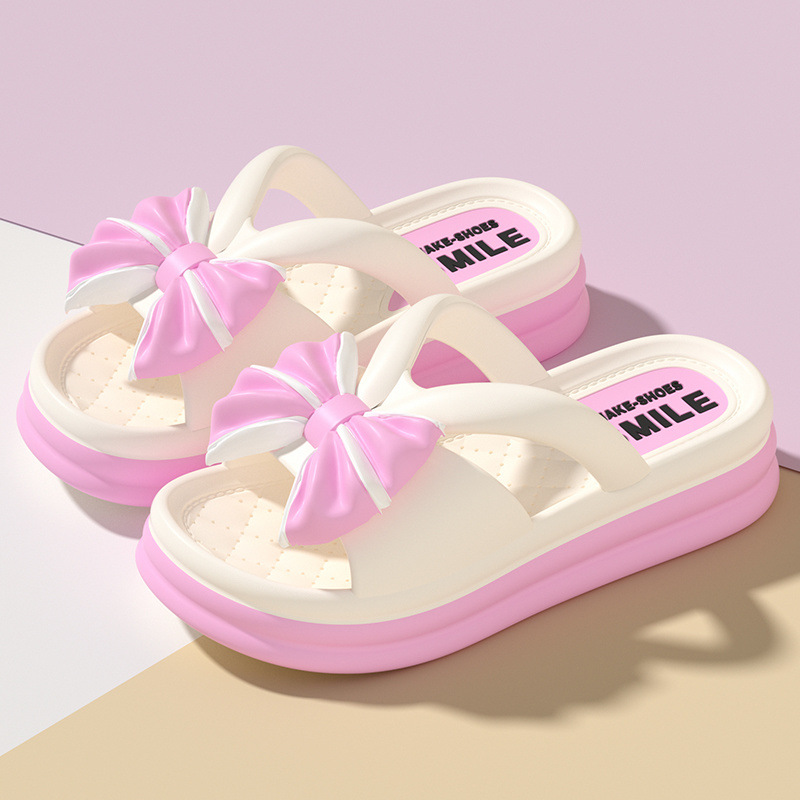 High-value EVA Tide Deodorant Girl's Lightweight Cartoon Stomp Feeling Non-stinky Feet Soft Sole Children's Non-slip Slippers