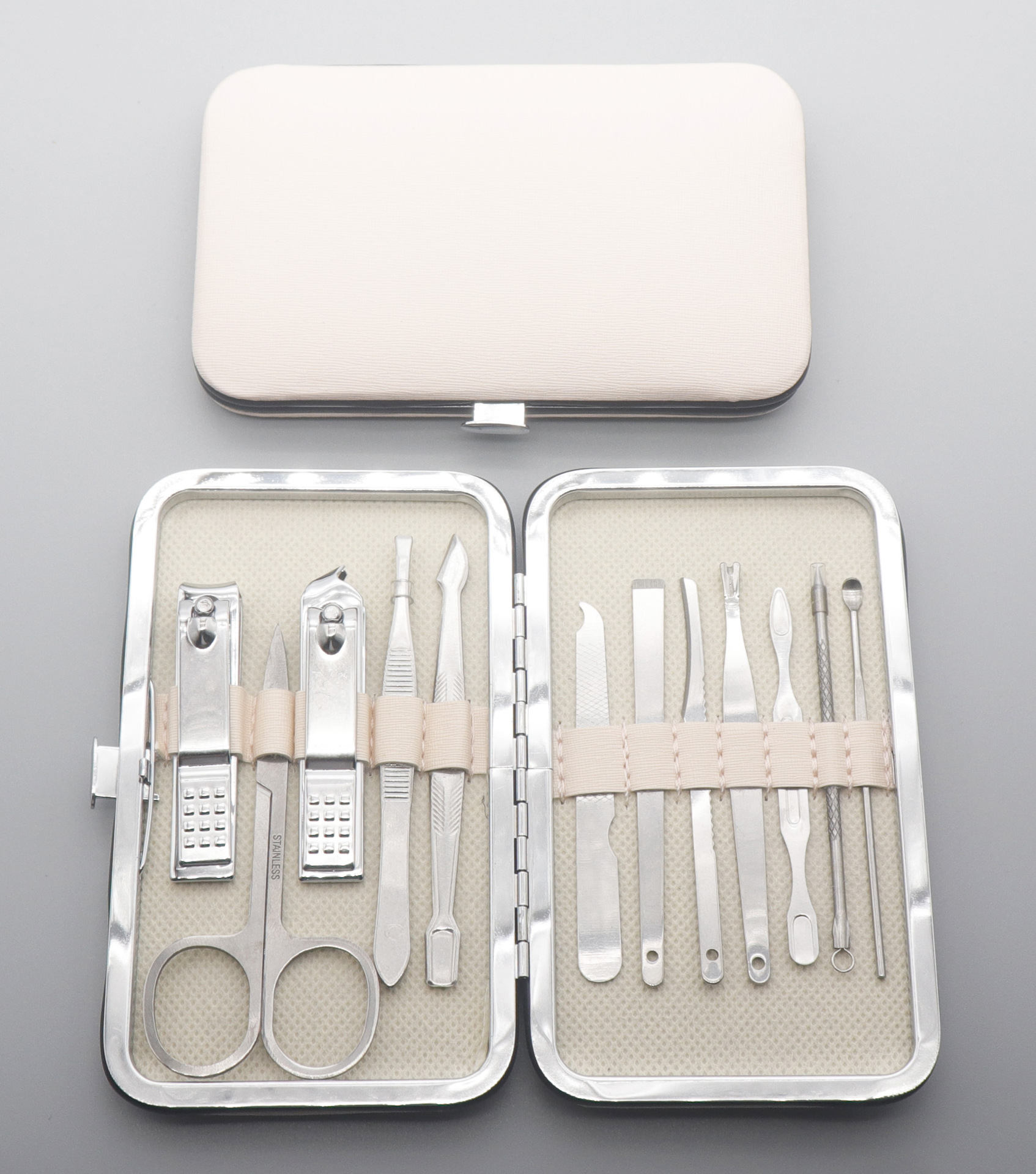 Set completo de manicura y pedicura, incluye cortaúñas y herramientas de belleza, práctico para uso doméstico y profesional