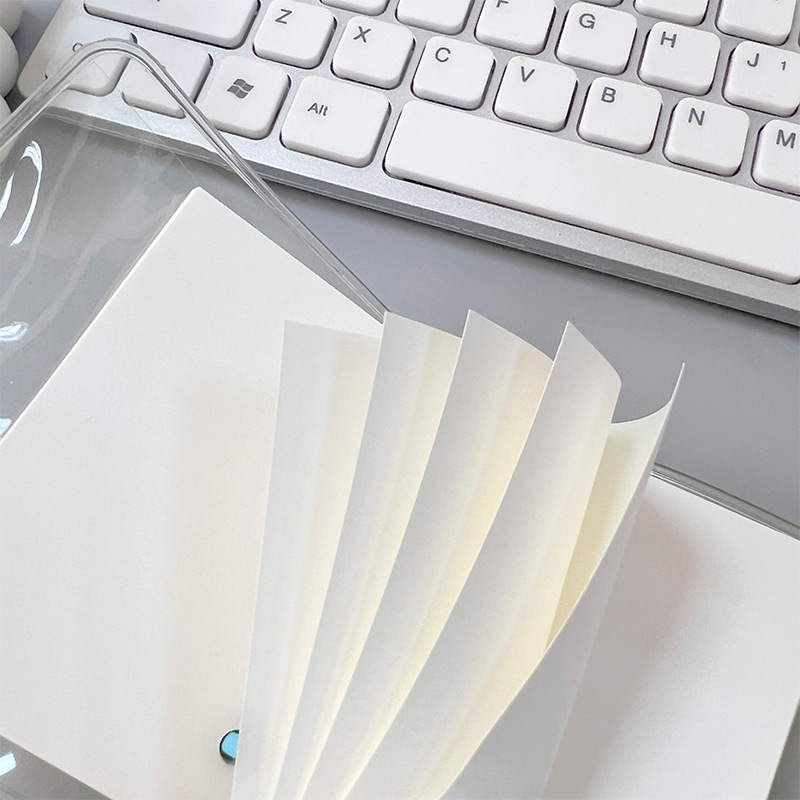 Horizontal blank 3-hole mini three-hole mini loose-leaf core paper removable notebook note paper