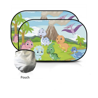 film sun shield summer cross-border Sun shade - 7little-dinosaur-by-the-river