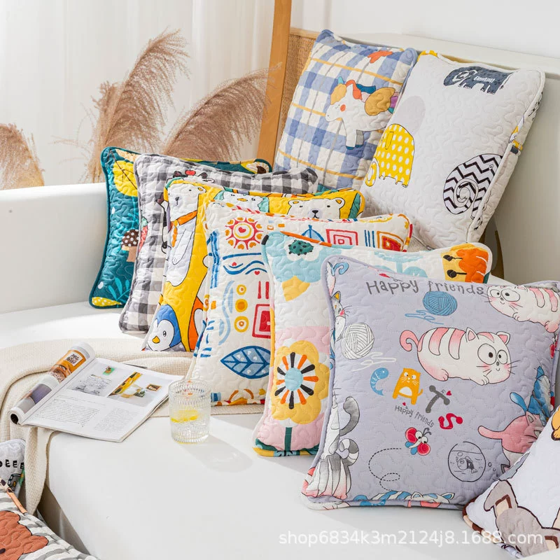 Скандинавский диван подушка летняя гостиная спинка наволочка легкая Роскошная современная простая Автомобильная офисная поясная подушка