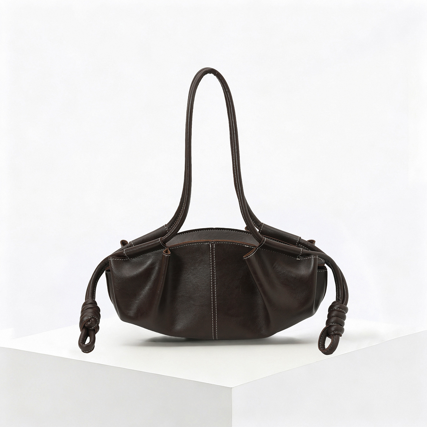2026 New Cross-Border Bestseller Handheld Cloud Bag for Women, Vintage Single-Shoulder Crossbody Underarm Large-Capacity Shoulder Bag