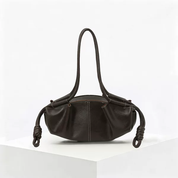 2026 New Cross-Border Bestseller Handheld Cloud Bag for Women, Vintage Single-Shoulder Crossbody Underarm Large-Capacity Shoulder Bag