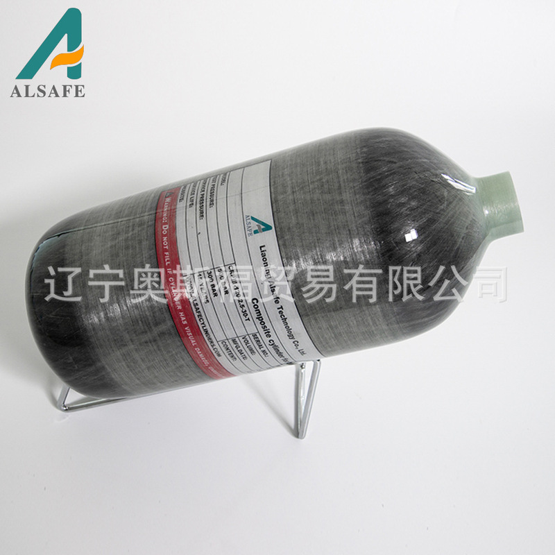 Factory wholesale 2.5L fire rescue carbon fiber high pressure oxygen cylinder