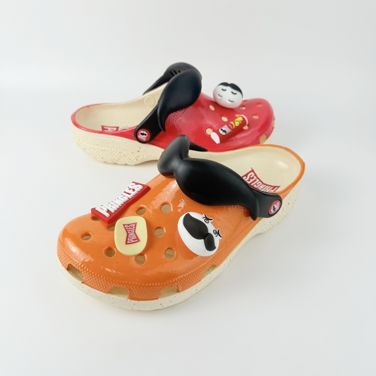 Zapatos tipo Crocs unisex con diseño