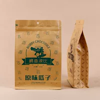 Пластиковый пакет для упаковки пищевых продуктов, мешок с насадкой, мешок на молнии, вакуумный пакет для чая из алюминиевой фольги, самостоящий восьмисторонний герметичный мешок из алюминиевой фольги для корма для собак