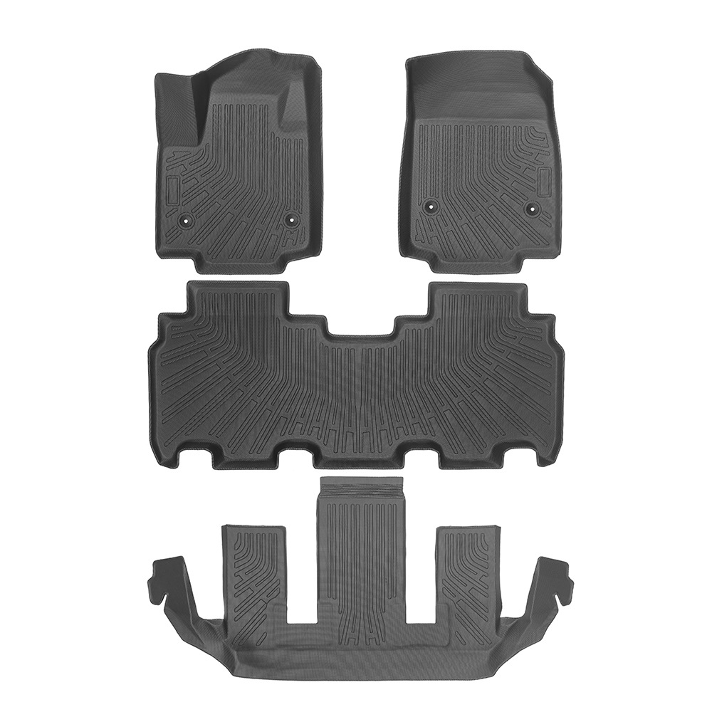 Aplicable a Cadillac Vistiq 2026 3D TPE para todo el tiempo Cojín de pie Cojín de trasero Cojín de respaldo