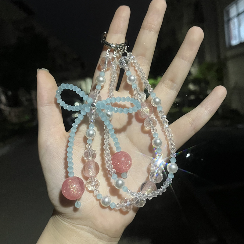 [Designer Edition] Hidden Crystal Phone Chain Phone Pendant for Women, Exquisite and High-End Creative Phone Accessory
