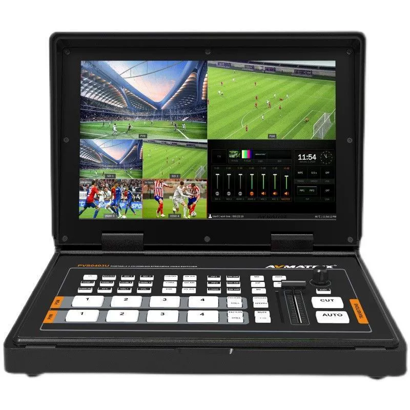 Maituos/Maitos AVMATRIX портативный 10.1" четырёхканальный SDI/HDMI пульт для прямых трансляций - Hummingbird №3