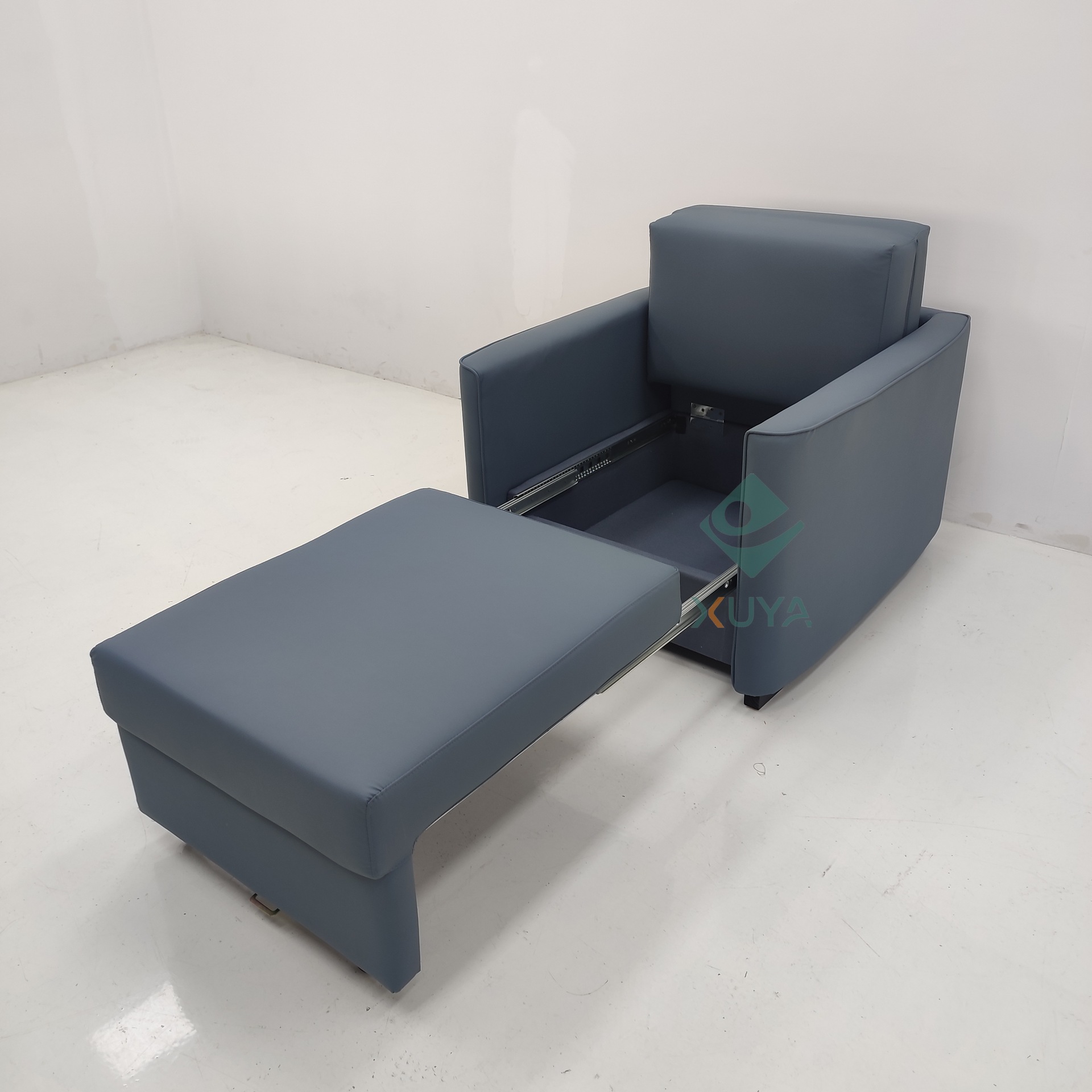 Sofá cama multifuncional de doble uso de una habitación, sala de estar, balcón, pequeño tipo de casa, sofá de almacenamiento plegable para una sola persona image 4