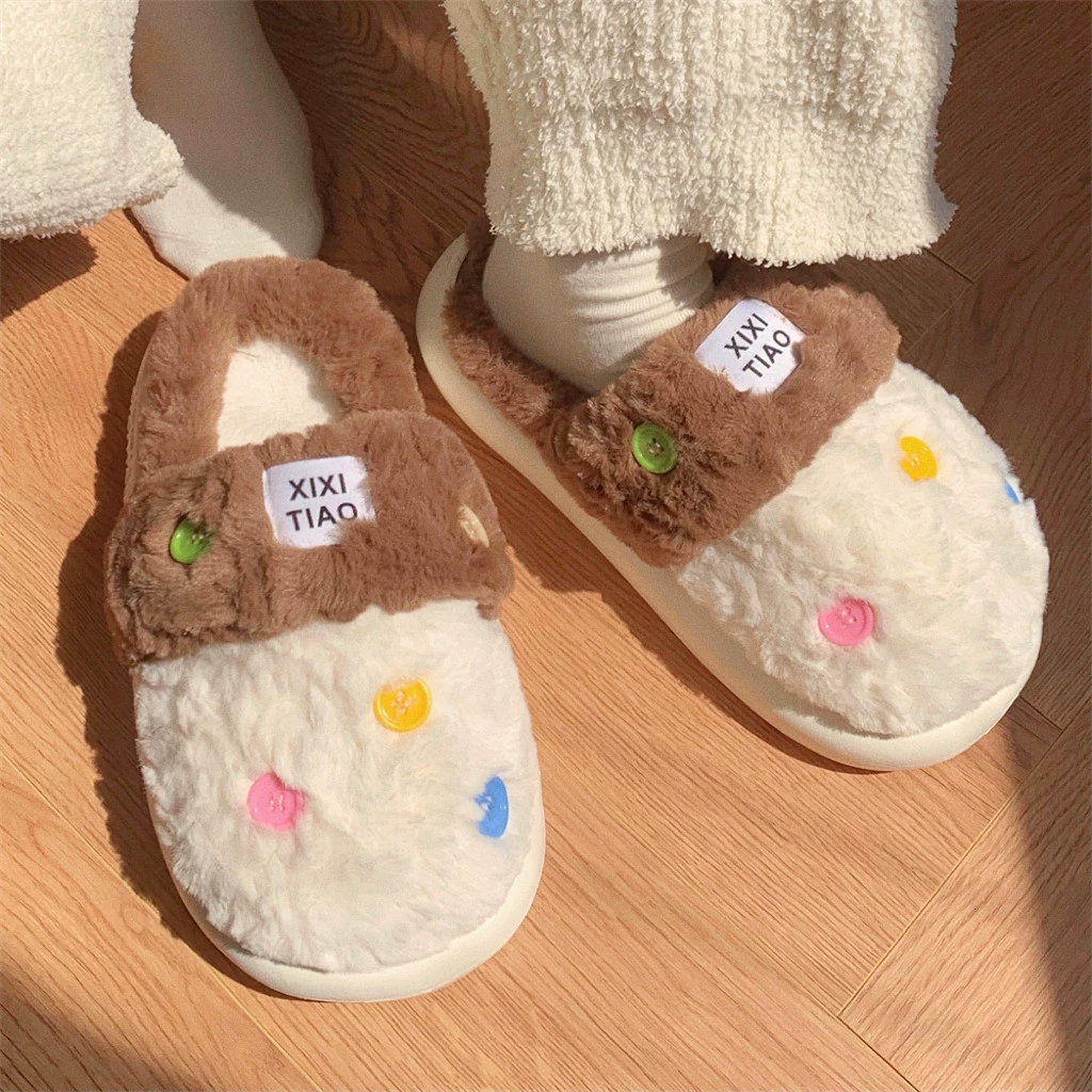 Демисезонные тёплые повседневные тапочки, ретро-удобная обувь для беременных, мягкая подошва