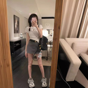 һֱ����2023miu�La��ȹ�����@�ݻ�ɫ����ȹ��ȹ.��ѝ���r