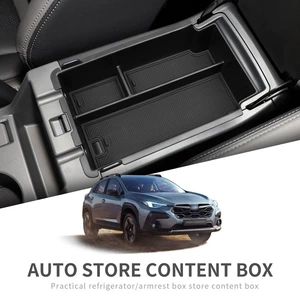 23-25 Subaru Crosstrek Mərkəzi Qoltuqaltı Saxlama Qutusu Aksesuarları