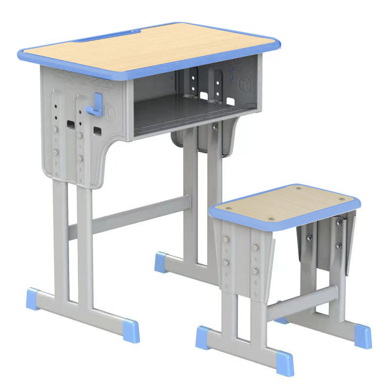 Mesa y silla directas de fábrica mesa de entrenamiento de estudiantes de escuela primaria mesa de escritura y silla de escritorio de la escuela clase de reparación image 13