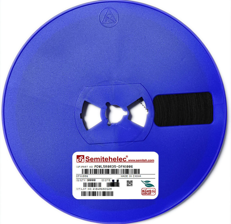 PDWL5R0R35-DFN1006 ESD/TVS管 DFN1006 SEMITEH 全新原装正品