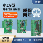致能新款小巧型网络门禁控制器主板单双门四门人脸二维码SDK对接