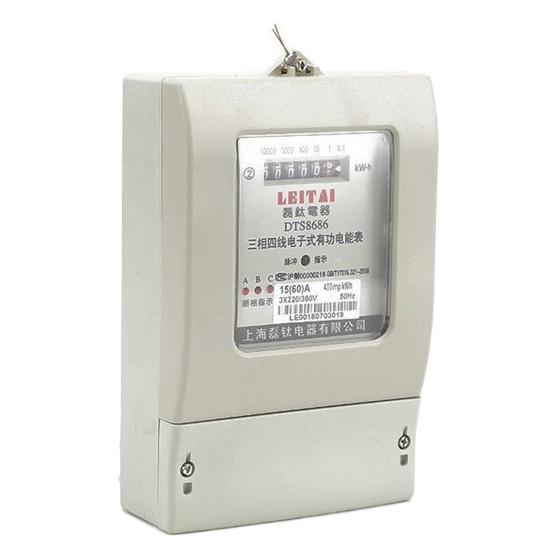 Оптовые счетчики электроэнергии: трехфазный четырехпроводной интеллектуальный цифровой счетчик электроэнергии 380В 100А