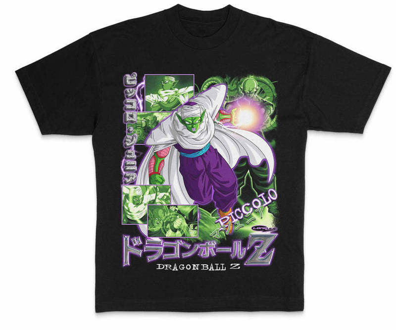 Dragon Ball Dragon Ball Z summer cross-border independent station Day cartoon handsome printed short sleeve bottoming shirt T-shirt