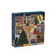 [in stock] galison Winter Lamp Puzzle Christmas Holiday Night Puzzle Gold Foil 500 Adult Decompression Paper
