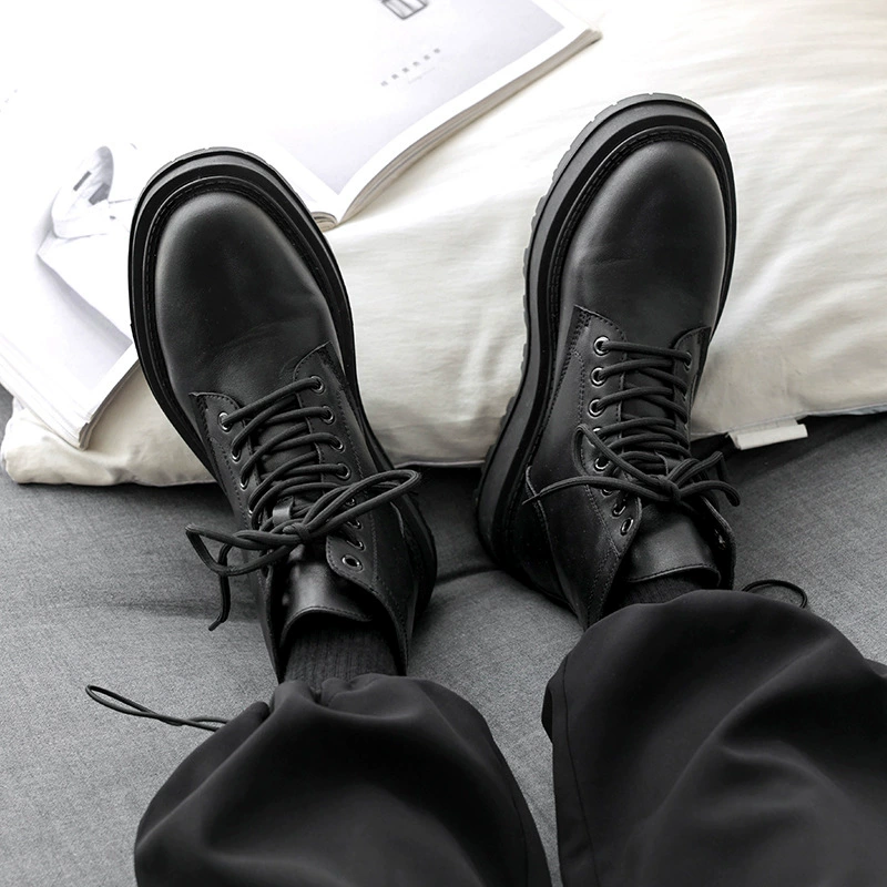 2022 осенне-зимние новые ботинки Martin мужские на толстой подошве