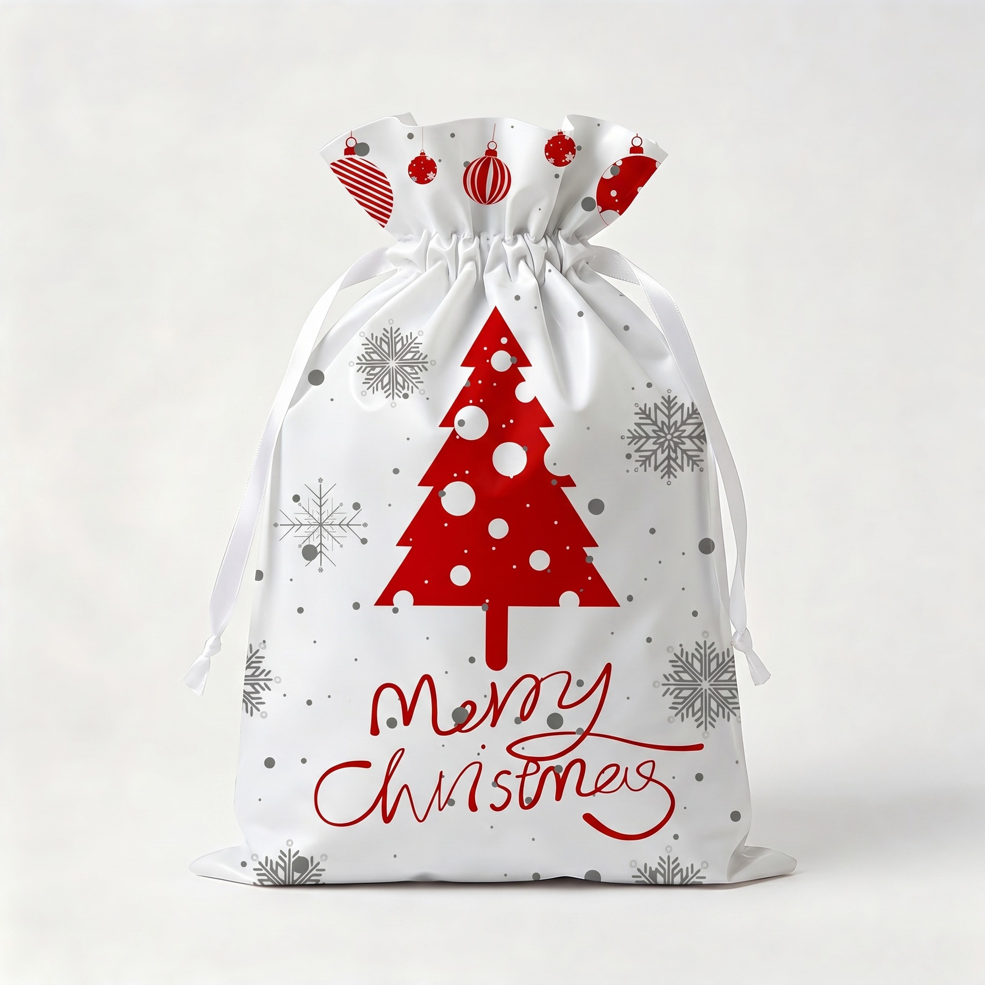 Source Factory Christmas Drawstring Gift Bags, Christmas Package Packaging Bags, Storage Bags, Party Gift Bags