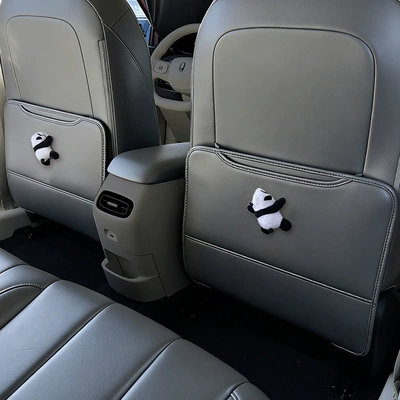 for car use Chair back anti-kick pad - papa-panda-oula-5-rear-seat-anti-kick-pads-2-piece-set-starry-night-gray