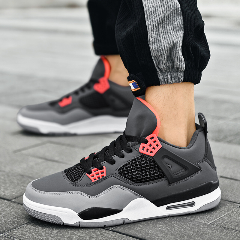 Zapatillas deportivas AJ4 de alta gama para hombre, zapatillas de baloncesto Putian originales, zapatillas deportivas para hombre, colaboración AJ3, zapatillas para mujer transpirables y ligeras image 9