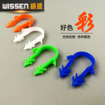 厂家现货U型卡高硬度20mm16mm纯原包料地暖管卡钉 塑料地暖卡钉