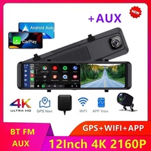 4K 12ǰpýwCarplay ֧WIFI APP { AUX