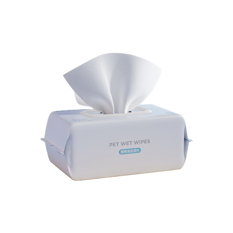 [Selección de calidad y precio] kimpets gato, perro, ojo, limpieza de orejas, toalla de papel húmeda al por mayor 80 piezas/paquete